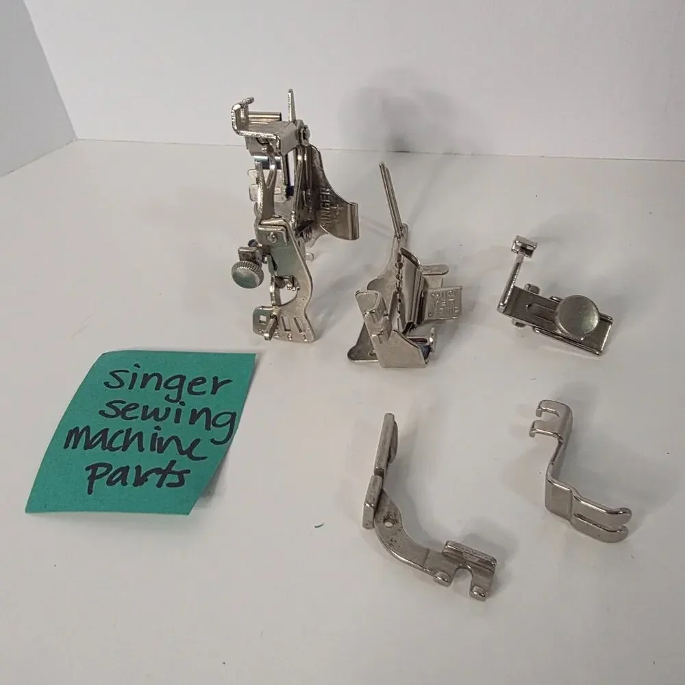 Vintage Singer Simanco Slant Shank Feet Attachments Lot 160629 161174 161169